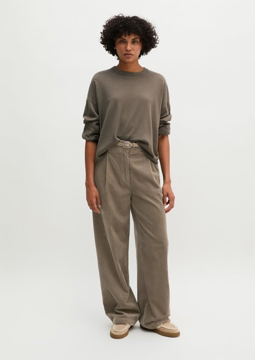 Knitted sweater oversize — Stone Taupe