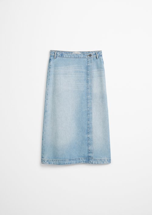 Jeans wrap skirt regular — Bright Blue