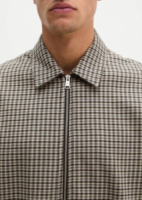 Overshirt oversized Medium Blue in Detailansicht