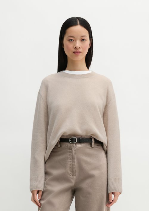 Sweater loose — Natural