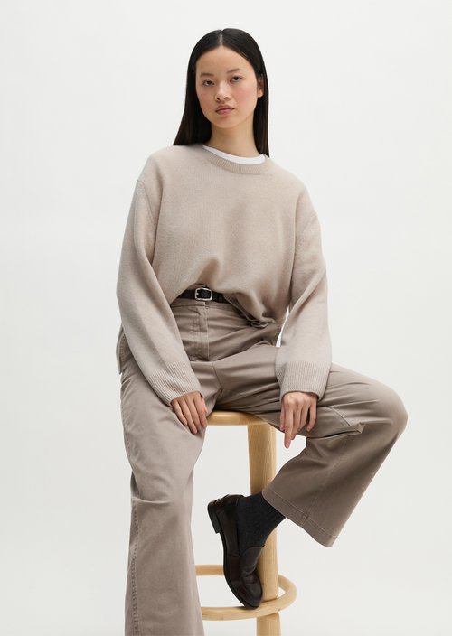 Sweater loose — Natural