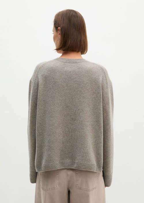 Sweater loose — Stone Taupe Melange