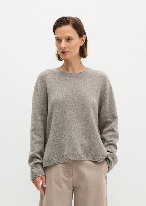 Sweater loose — Stone Taupe Melange
