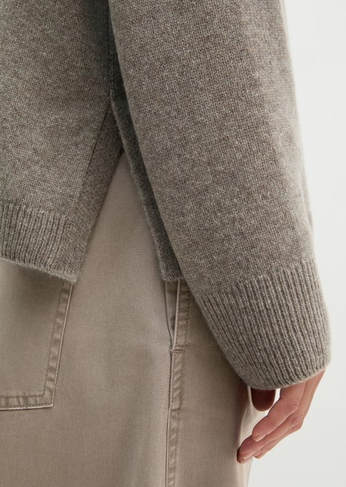Sweater loose — Stone Taupe Melange