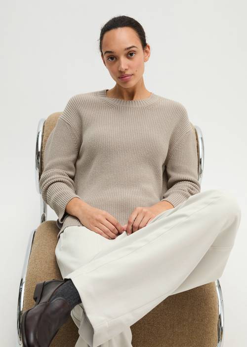 Pull en vrac Natural en vue de face