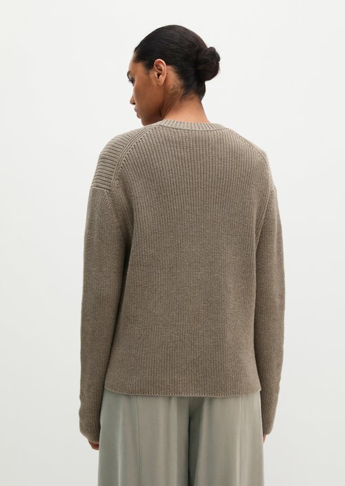 Sweater loose — Stone Taupe Melange