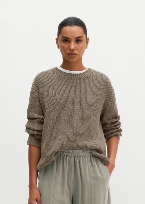 Sweater loose — Stone Taupe Melange