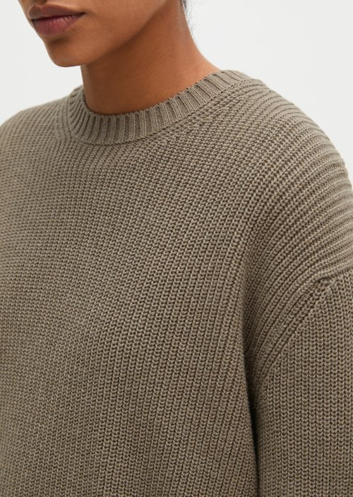 Sweater loose — Stone Taupe Melange