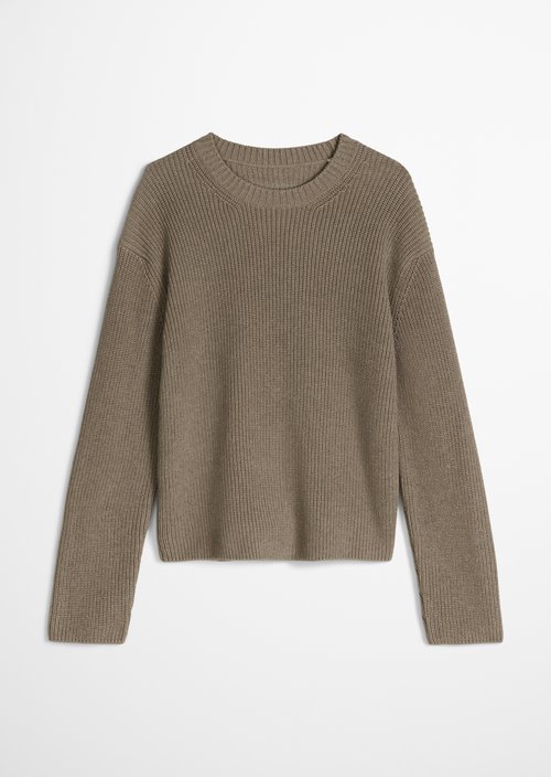 Sweater loose — Stone Taupe Melange
