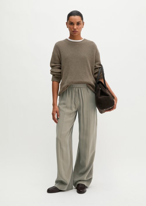 Sweater loose — Stone Taupe Melange