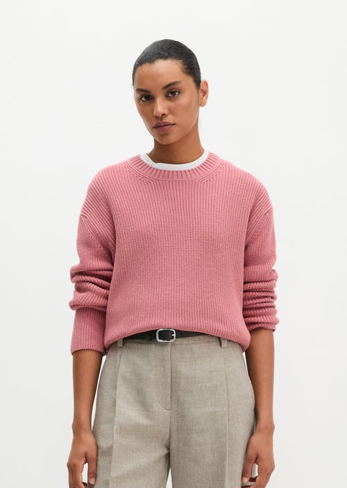 Sweater loose — Berry Rose