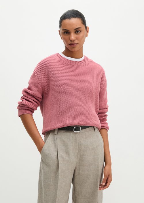 Sweater loose — Berry Rose