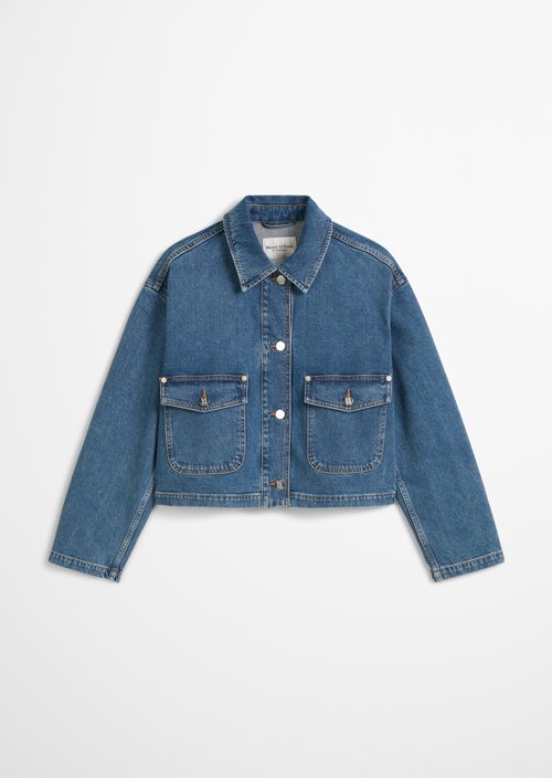 Relaxed denim jacket — Medium Blue