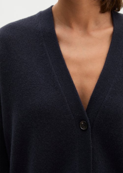 Cardigan oversize — Martime Blue