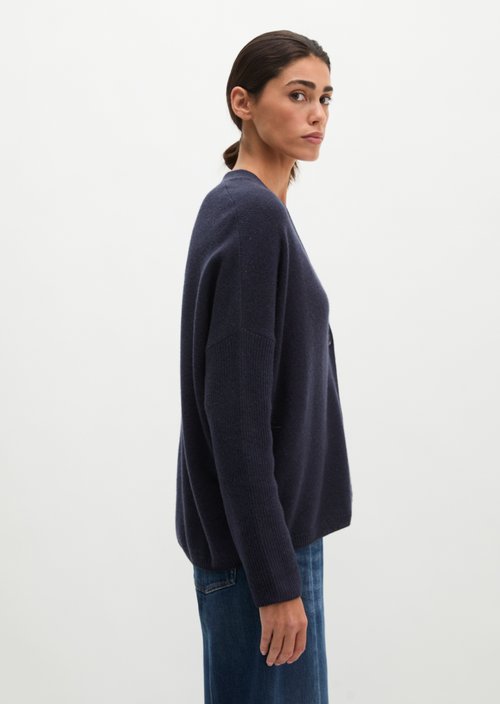 Cardigan oversize — Martime Blue