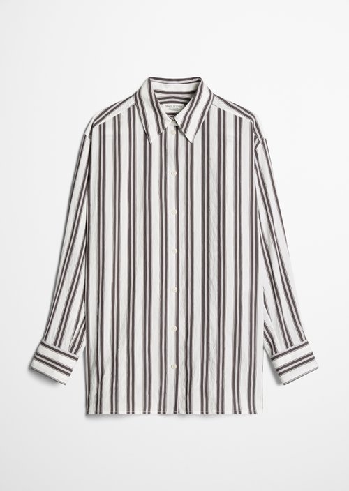 Regular-Fit Striped Shirt — Offwhite