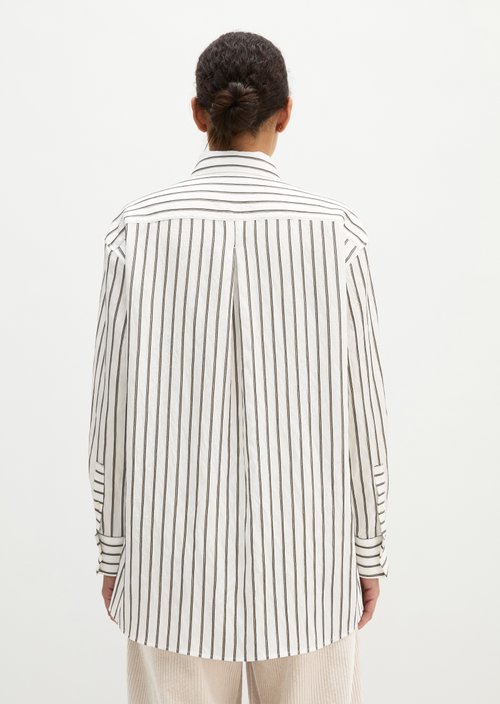 Regular-Fit Striped Shirt — Offwhite