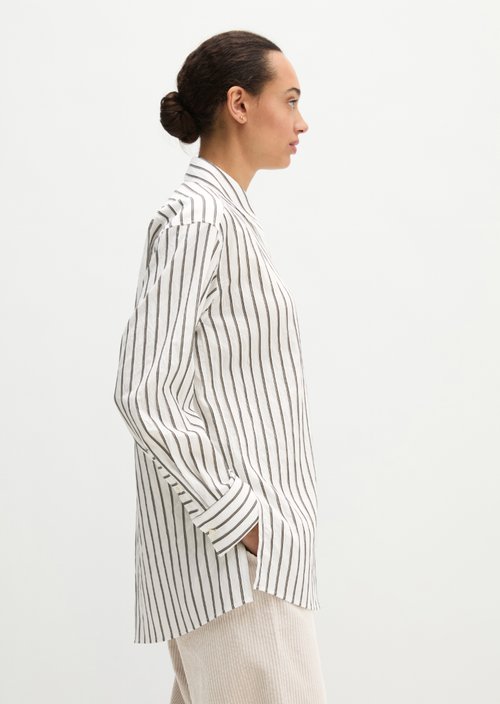 Regular-Fit Striped Shirt — Offwhite