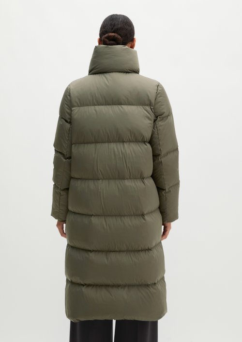 Regular-Fit Down-Filled Coat — Dim Shadow