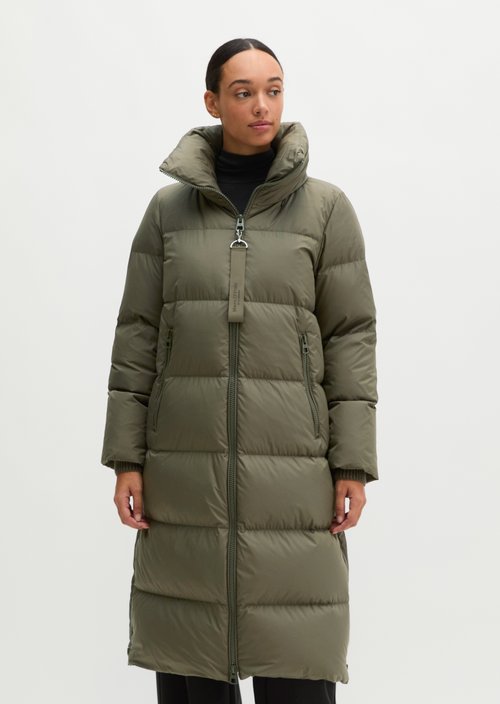 Regular-Fit Down-Filled Coat — Dim Shadow