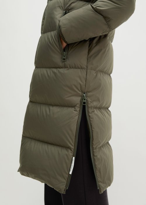 Regular-Fit Down-Filled Coat — Dim Shadow
