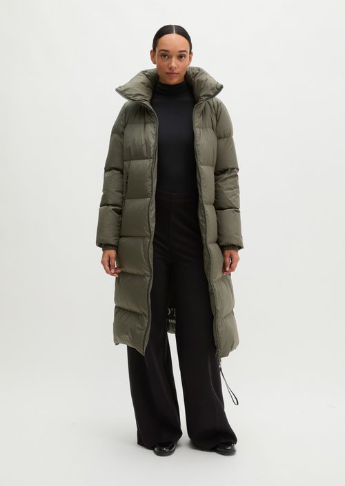 Regular-Fit Down-Filled Coat — Dim Shadow