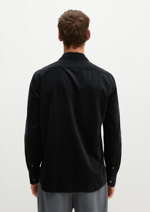 Cord shirt-style — Black