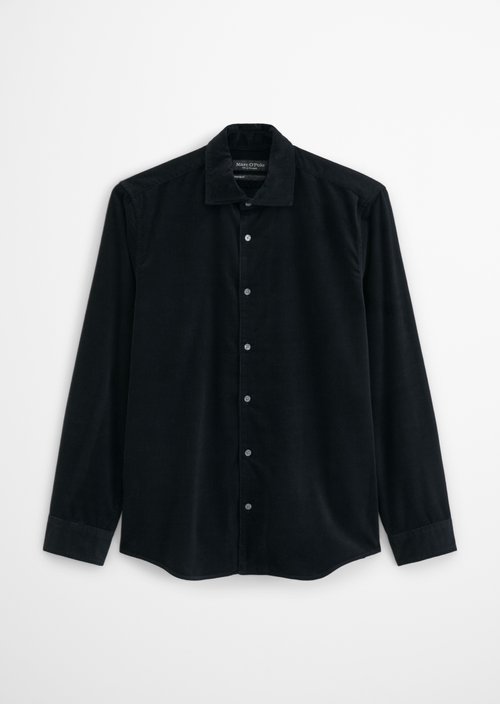 Cord shirt-style — Black