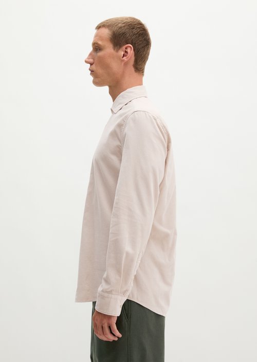 Cord shirt-style — Linen Beige