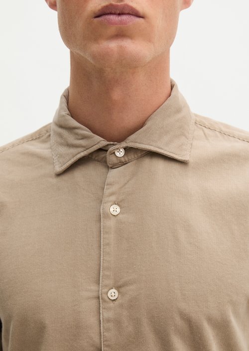 Cord shirt-style — Charleston Gray