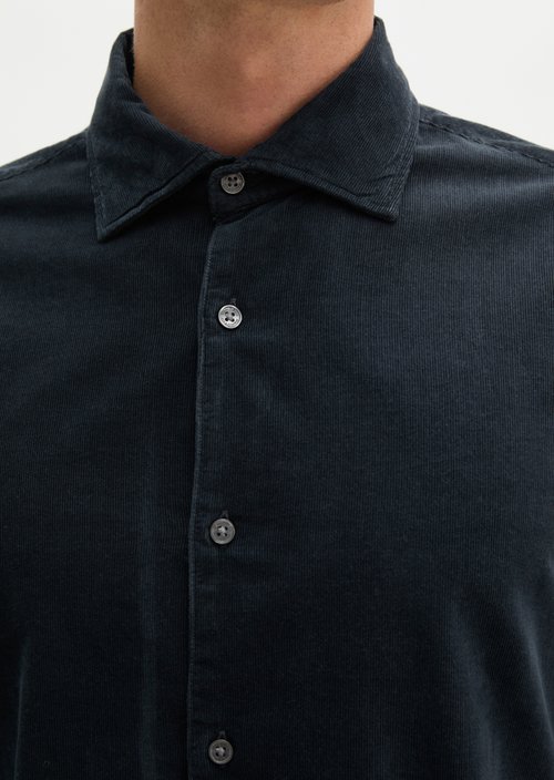 Cord shirt-style — Dark Navy