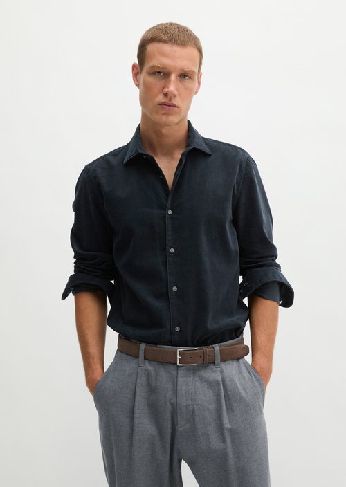 Cord shirt-style — Dark Navy