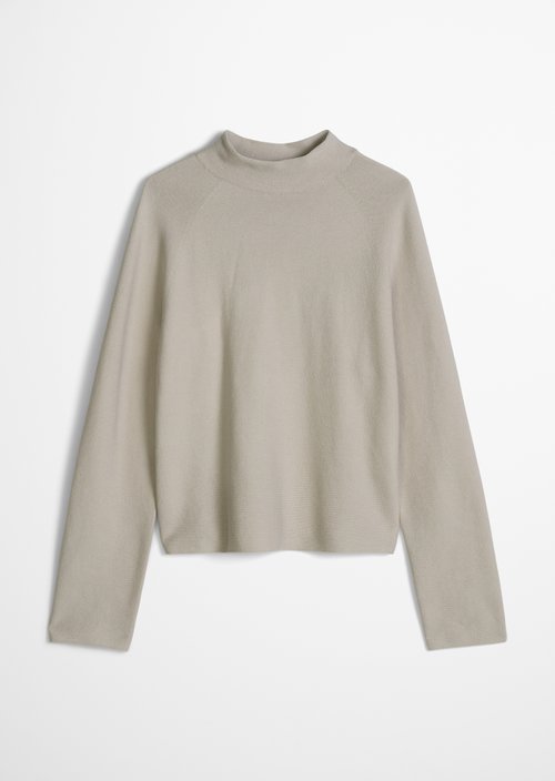 Seamless sweater relaxed — Natural
