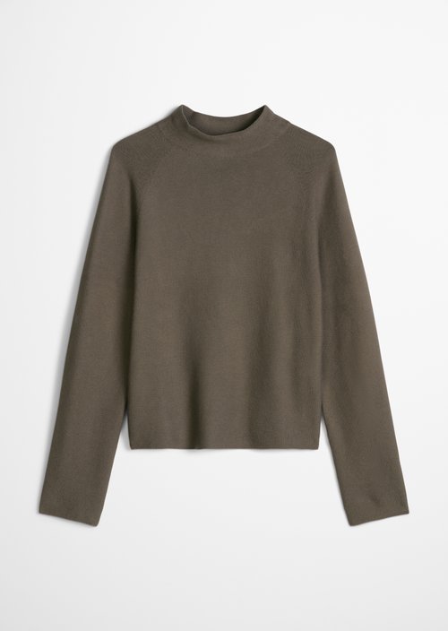 Seamless sweater relaxed — Stone Taupe