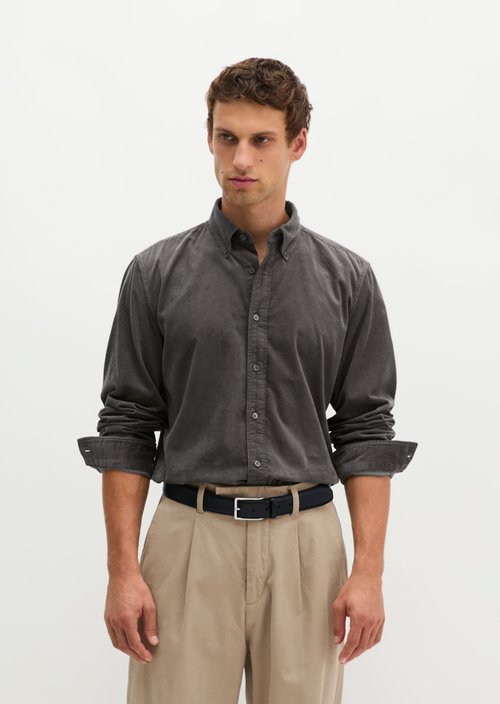 Corduroy Shirt, Regular Fit — Wooden Earth