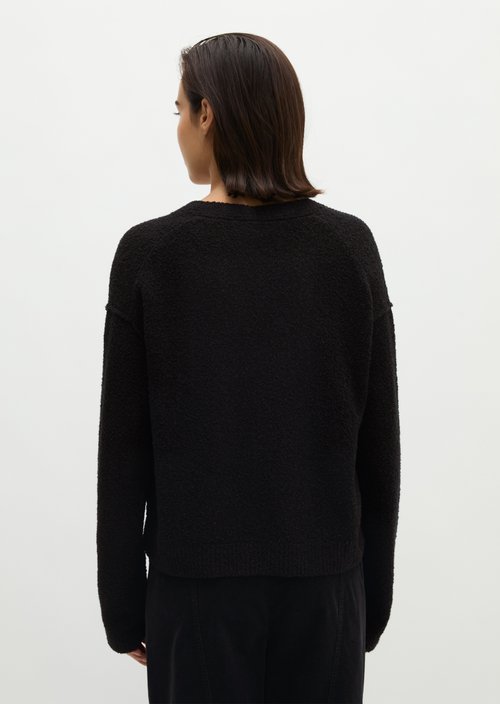 Relaxed cardigan — Dark Blue