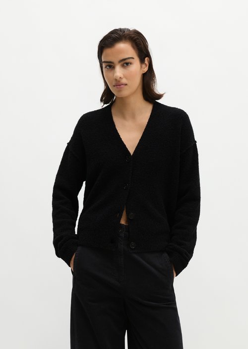 Relaxed cardigan — Dark Blue