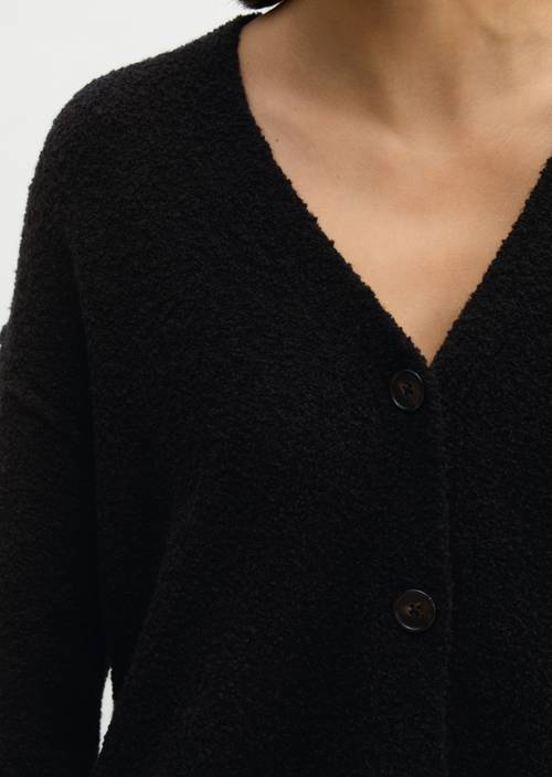 Cardigan relaxed Dark Blue in Detailansicht