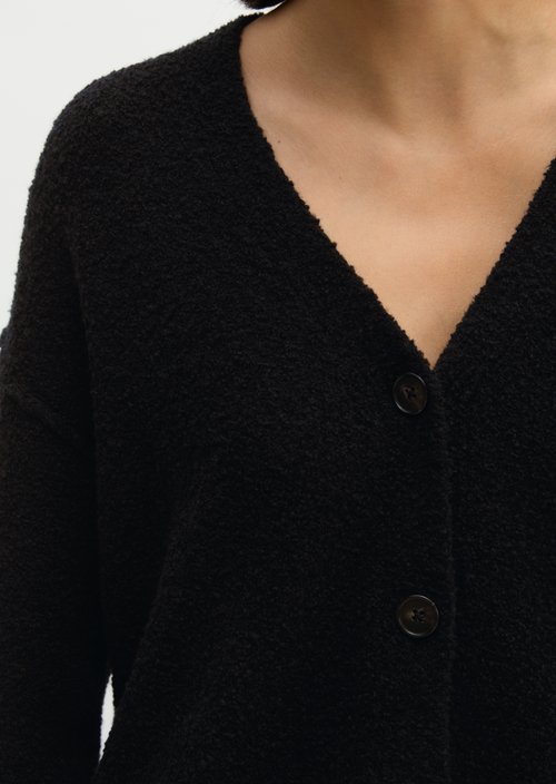Relaxed cardigan — Dark Blue