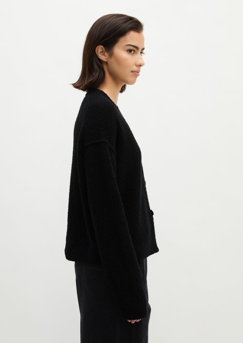 Relaxed cardigan — Dark Blue