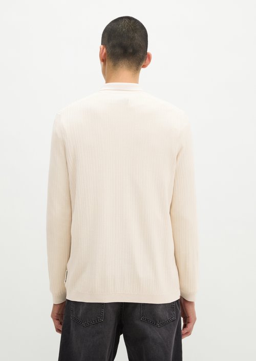 Regular-fit knit shirt — Grey Silk