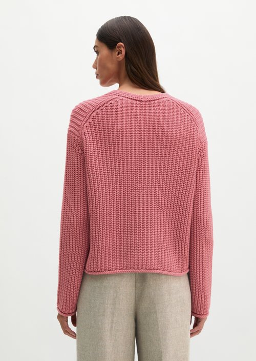 Sweater loose — Berry Rose