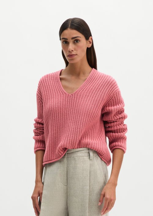 Sweater loose — Berry Rose