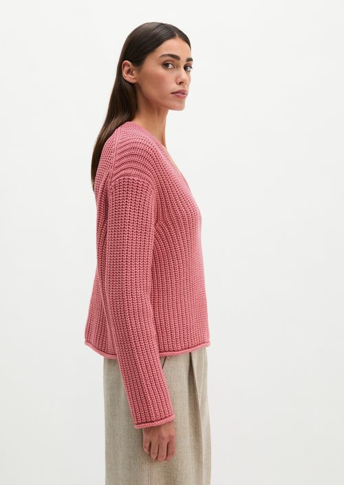 Sweater loose — Berry Rose