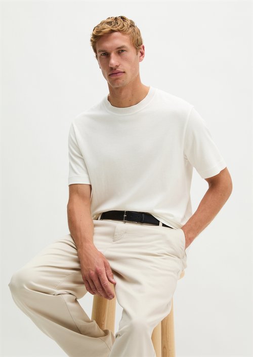 Regular T-shirt — Silky White