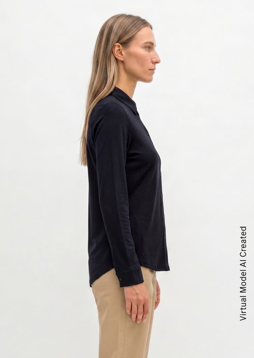 Regular jersey blouse — Maniac Midnight