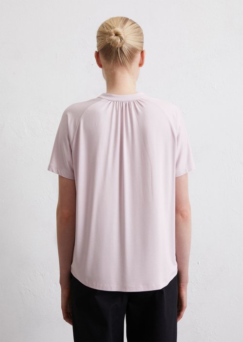 Relaxed jersey blouse — Pale Lilac