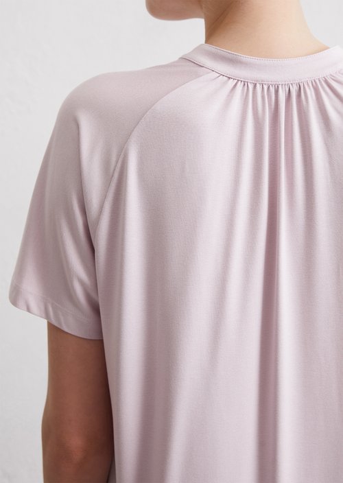 Relaxed jersey blouse — Pale Lilac
