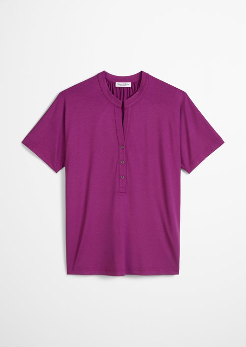 Relaxed jersey blouse — Juicy Berry