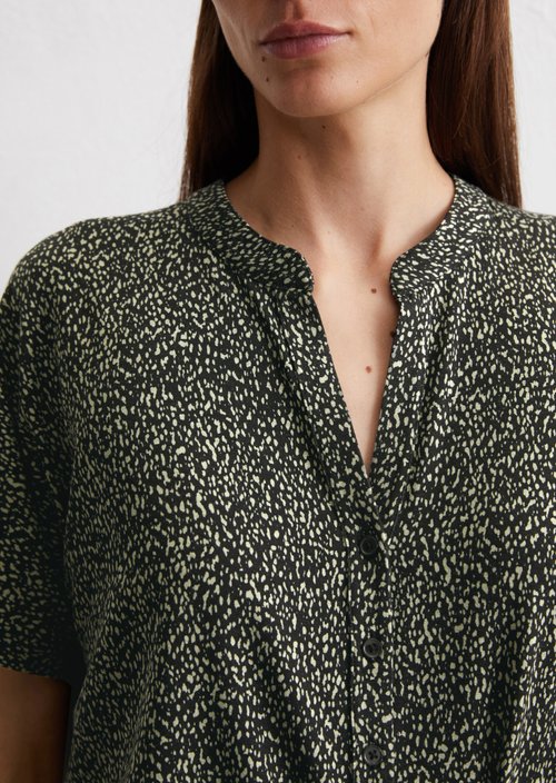 Regular jersey blouse — Black